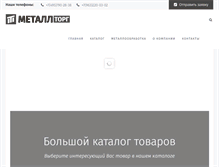 Tablet Screenshot of metalru.com
